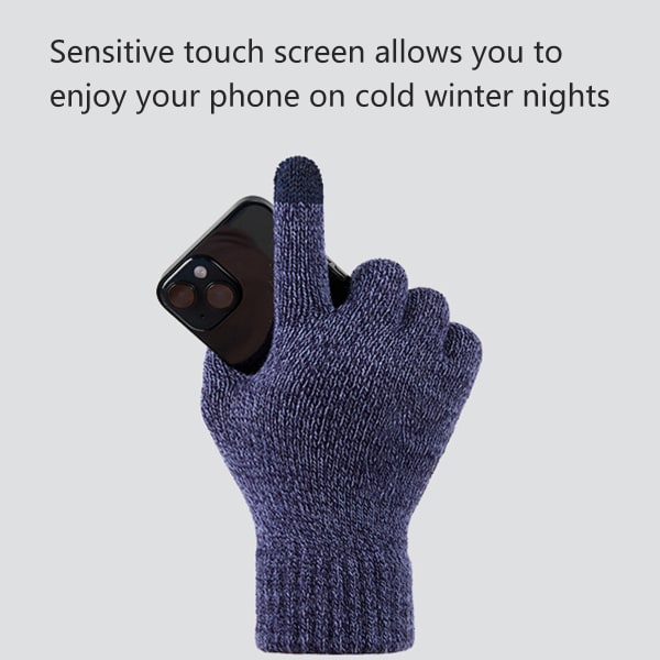 Vinterhandsker til kvinder, SMS-handsker med varme berøringsskærme, kvinder