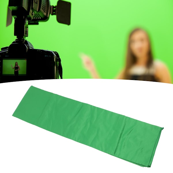 Grøn Skærm Baggrund Tyk Uigennemsigtig 2x3m Fotografi Baggrund Baggrund til Fotografi Videoproduktion Live Streaming Baggrundsindstillinger Foto