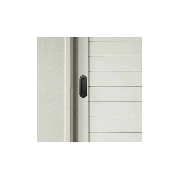 Skyvedørhåndtak, Ergonomisk Strukturdesign, Premium Sinklegeringsmateriale for Solid Holdbarhet, Egnet for Innvendige og Utvendige Dører (Pakke