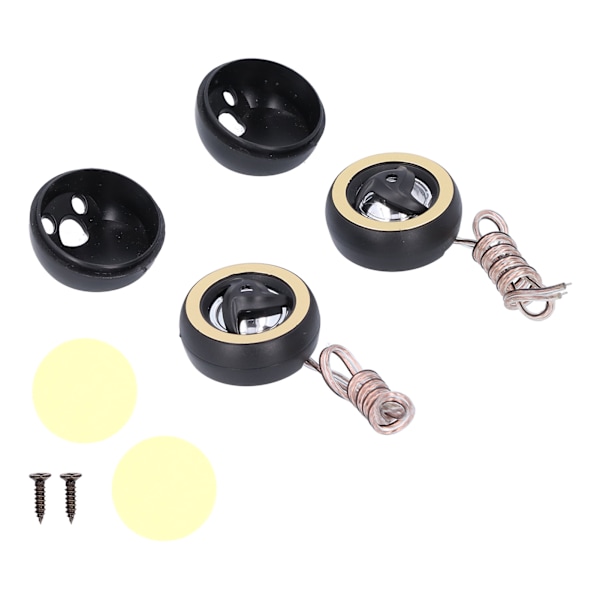 2 st Dome Tweeter Högtalare 12V 800W Hög Effektivitet 92dB Hög Ljud Klar Ljud Universal för Bil