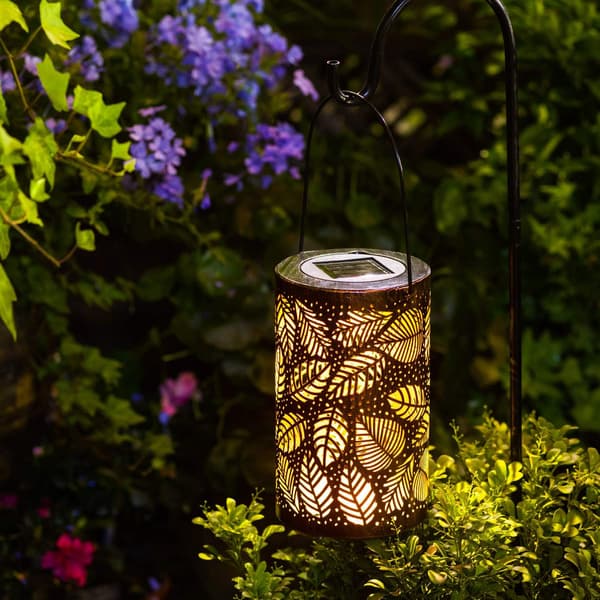 Unike solcellelykter, Kolibri solcellelykter, Vanntette hengende solcellelamper, Boho solcellelykter for hagedekorasjon, Dekorative utendørs solcellelamper