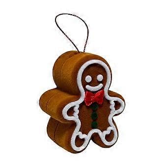 Smyckeskrin Organizer med Mjukt Foder Pepparkaksgubbe Design Förvaringslåda för Vigselringar