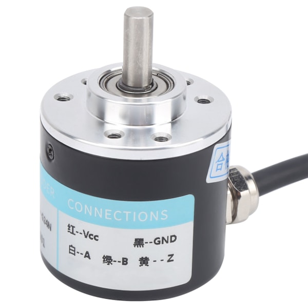 ABZ Encoder Inkremental 3-Fase Solid Shaft 6mm Motorreduktionsudstyr DC5-24VC38S6G5-300Z