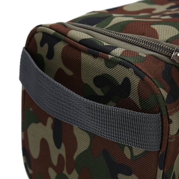 Matkustuslaukku Ulkoilma Miehet Camouflage Matkustus Vaelluslaukku Kannettava Kosmetiikka Matkustus Pesulaukku Camouflage Vihreä
