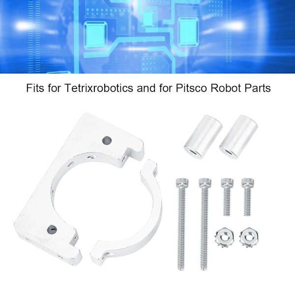 Säädettävä DC-moottorin kiinnityslevysetti Tetrixrobotics Pitsco -robottiosaille