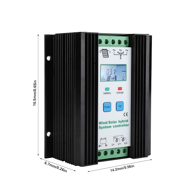 Wind and Solar Energy Hybrid Controller Digital Intelligent Control Boost Charging Regulator