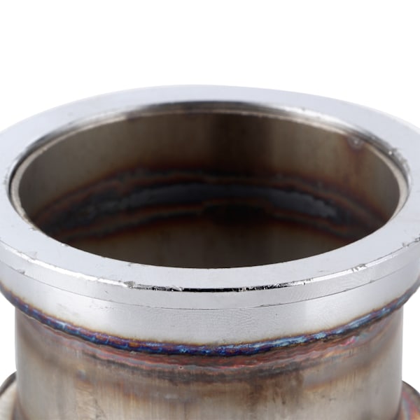 5-Bolts Turbo Downpipe Flens til 2,5 tommer V-Bånd Konverteringsadapter Rustfritt Stål Passer for T3/T4