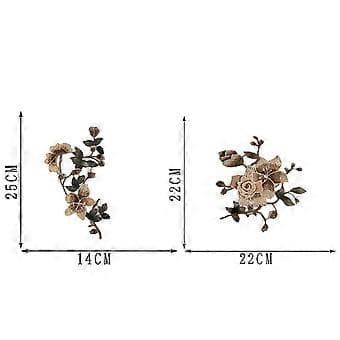 2 Sett Klesplaster Blomsterformet Plaster Broderi Dekorative Applikasjoner