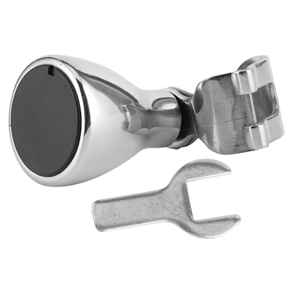 Ratstyre Spinner Knob Håndtag i Krombelagt Aluminium til Marinebåd Yacht