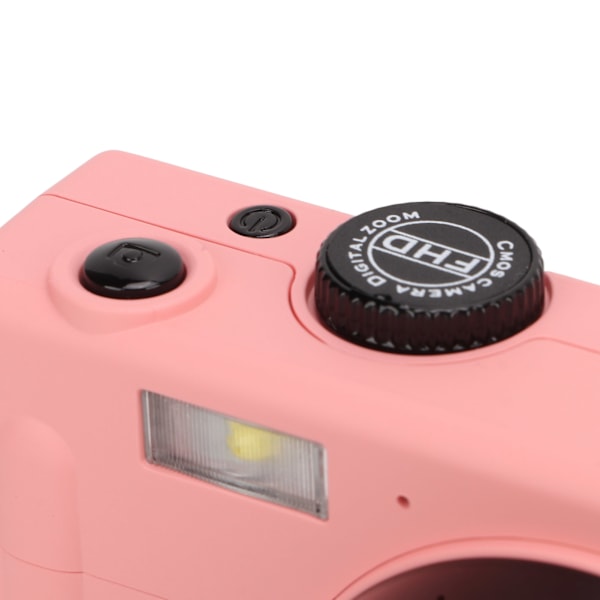 CD R1 1080P FHD Mikro Peilikamera Kannettava 16X Digitaalinen Zoomaus 24MP 3 Tuuman LCD-Näytöllä Vaaleanpunainen