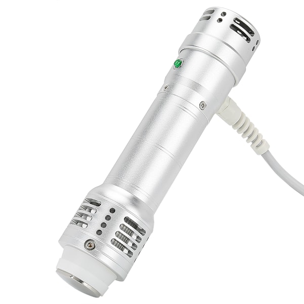 Bærbar Shockwave Fysioterapi Instrument Smertelindring ED Behandling Terapi Maskine Sølv US Stik 100-240V