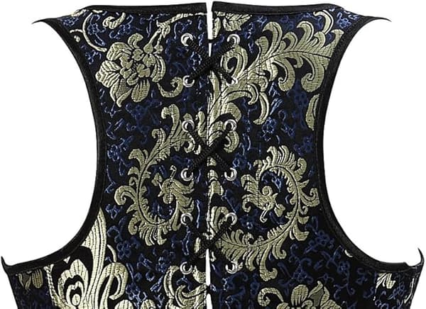 Gotisk Steampunk Korset Bustier Talje Cincher Underbust til Kvinder