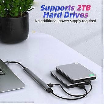 USB HUB Typ C HUB USB 3.0 Extender Multi Interface Splitter Hub One Drag Seven Dock