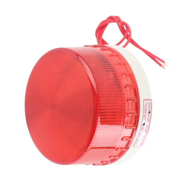 LTE‑5061 Mini LED-varningsljus Strobe Fast Spiral Signal Blinkande Enhet AC220V