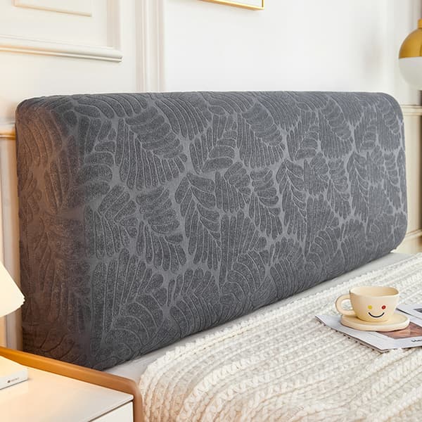 Jacquard Stoff Hodegjerde Trekk, Universal Passform Vaskbart Trekk for Helårsbruk, Premium Kvalitet Stretch Hodegjerde Trekk, Enkel Installering