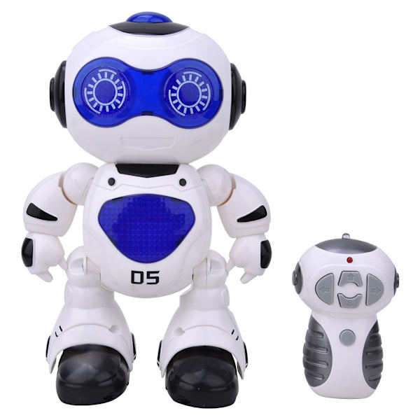 1/12 Intelligent Fjernstyret Danse Robot med Musik og LED Lys Legetøj Uddannelse Sport Børn Legetøj606-1