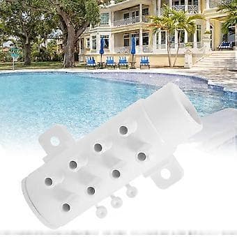 Spa Hot Spring Badekar PVC Vannrør 8 Port Rørleggerfordeler Vannseparator Tilbehør