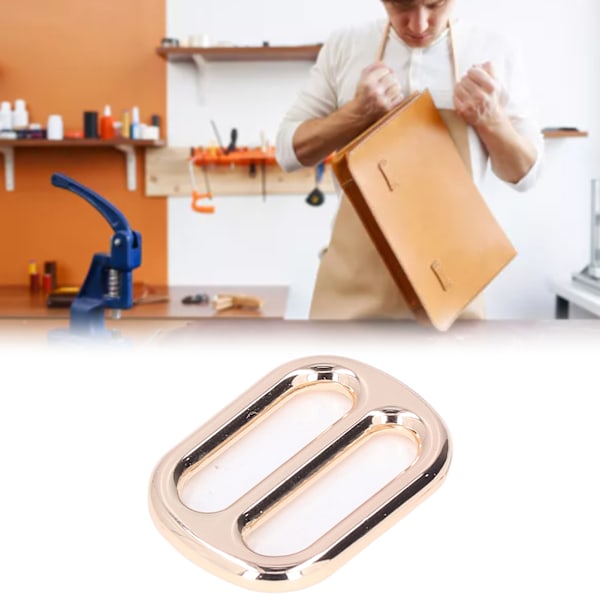 Justerbar Spænde Galvaniseringsproces DIY Matchende Fint Håndværk Bærbar Metalspænde Lysguld