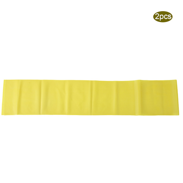 2 stk Yoga Spenningsbelte Fleksibilitet Strekkreim Trening Sport Motstand Elastisk Yoga Belte