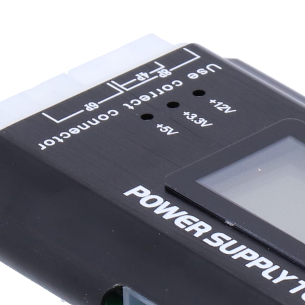 Strømforsynings Tester Digital Support til PCIE Grafik 6Pin Diskettedrev 8Pin 4Pin Interface