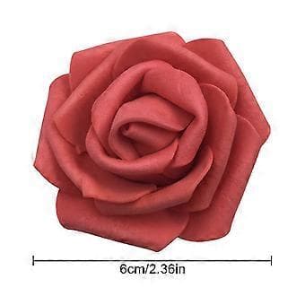 PE Simulationsskum Blomsterhoved, Lys Rose Blomst