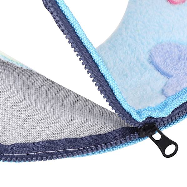 2-pack Mjuk Korallsammet Toalettlock & Sittskydd Set Vinter Varm Kudde Hem Badrums Dekoration (Blå)