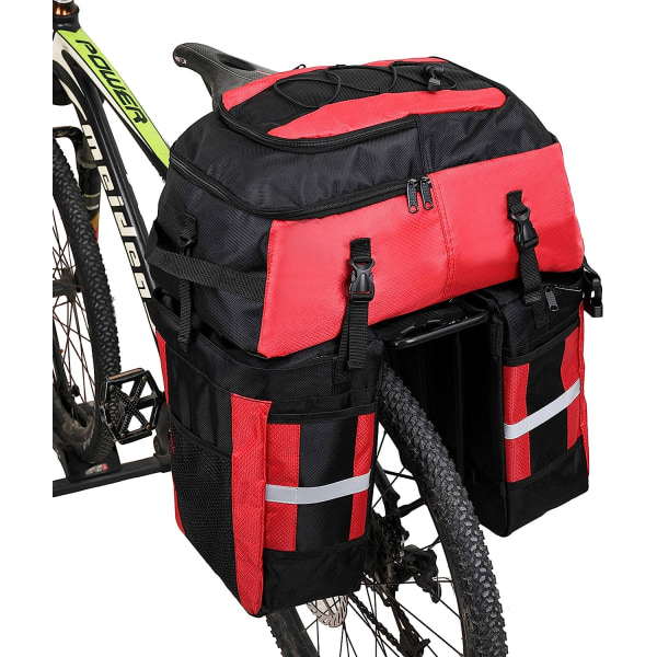 GDRHVFD | Stor 70L cykelväska, 3 i 1 dubbel väska cykel