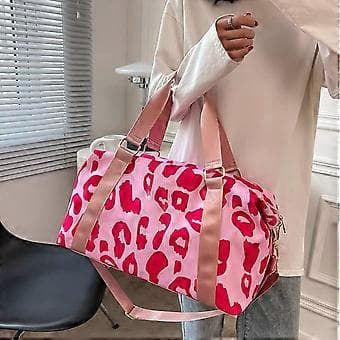 Store Rejsetasker til Kvinder Weekendtasker med Skulderrem Ko Leopard Aztec