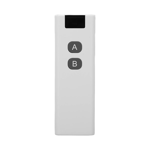 Fjernkontrollbryter med 2 knapper, lang rekkevidde, trådløs 433MHz sender for lys, garasjeport, elektrisk port, industriell kontroll