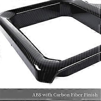 Midtkonsoll Front Armlene Koppholder Panel Deksel Trim for 2019-2022 Dodge RAM 1500 2500 3500, ABS