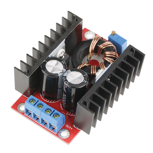 150W DC-DC Spänningshöjande Konverter Justerbar Spänningsförsörjning Boost-modul 12-32V till 12-35V