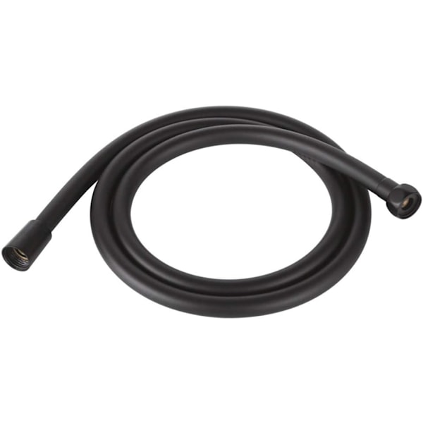 Temperaturbeständig Duschslang, Högkvalitativ PVC med A-klassig Smidd Mässingskoppling för Multifunktionell Användning, Elegant Kromfinish (2M)