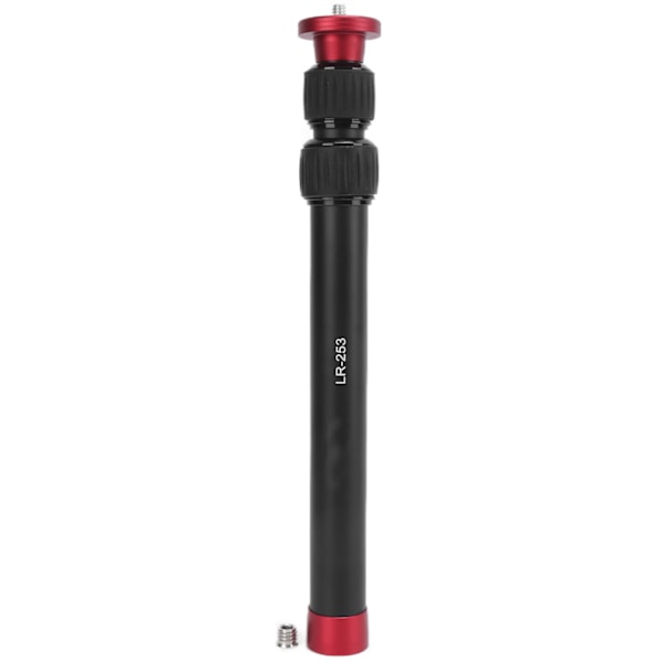 Manbily LR‑253 Unipod i Aluminiumlegering, 3 Sektioner Teleskopisk Rör, Bärbar SLR-Kamera Monopod