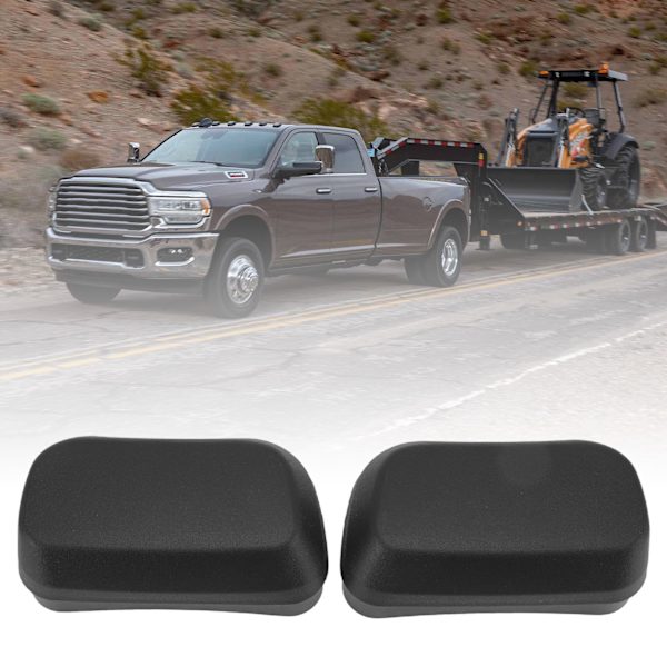 2 stk. Side Step End Caps for Crew Cab 68193113AA Erstatning for Dodge RAM 1500 2500 3500 4500 5500 Crew Cab Kun