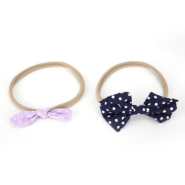 10 st/set Snygga Söt Rosett Baby Spädbarn Hårband Huvudrep Hårtillbehör (4#)