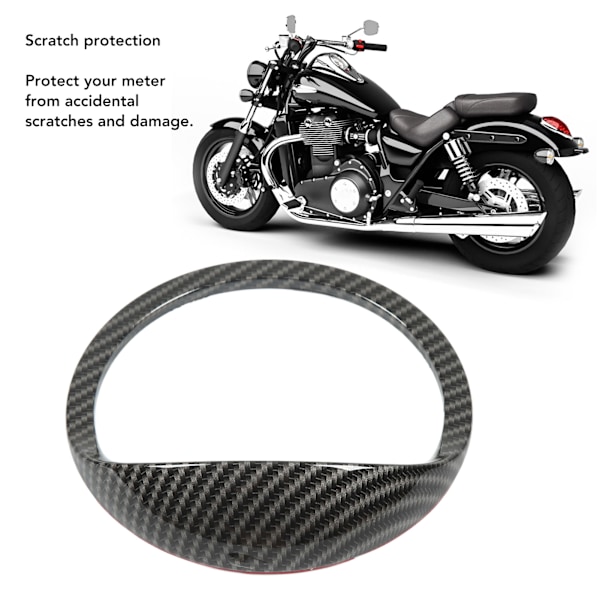 Motorcykel Speedometer Instrument Gauge Bezel Cover Trim Kulfiber Stil Udskiftning til Thunderbird 1600