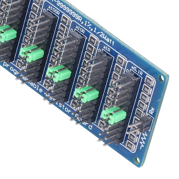Programmerbar Modstandsplade Skrueklemmeblok 0,1R til 9999999R 8 Sektioner 0,1R Nøjagtighed Elektronisk Komponent