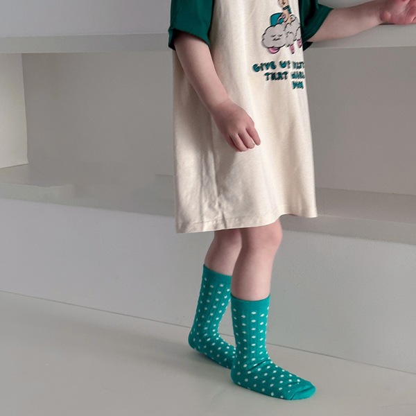 Sommer barnesokker Pustende mesh-sokker i tynn stil