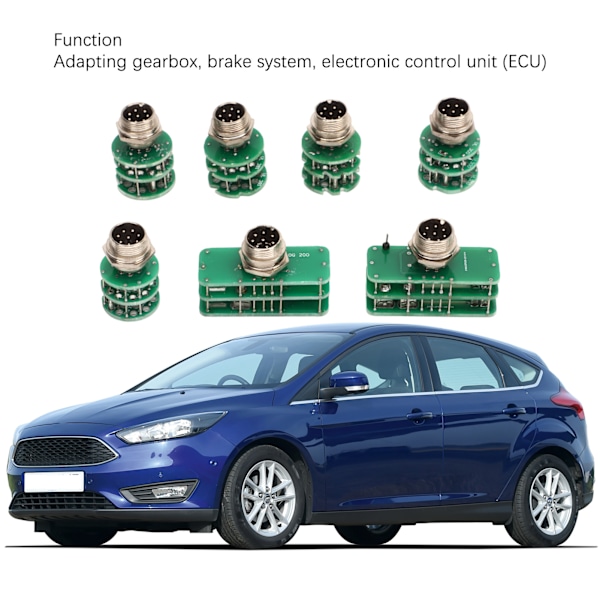 12V ECU Gearbox Adapter Data Læsning Skrivning Kontrol Adapter Programmer til DQ250 DQ200 VL381 VL300 DQ500 DL501 V30