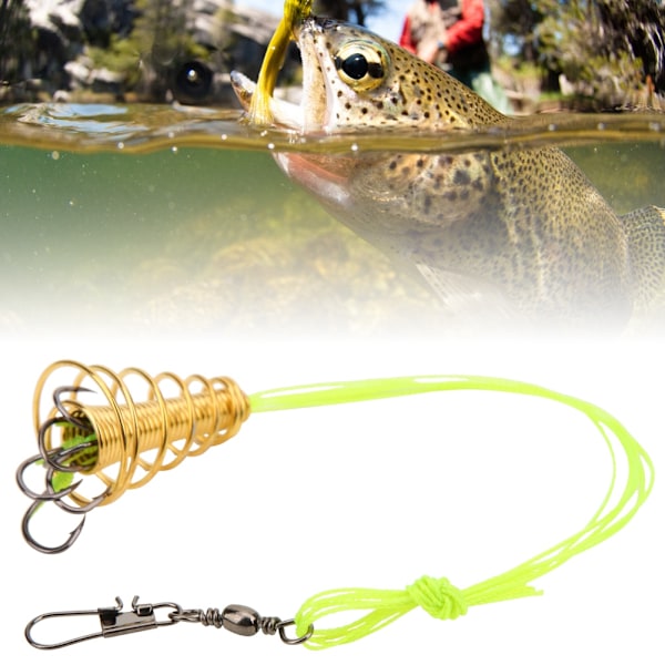 4 kpl Anti Hanging Carp Fishing Baits Koukku Räjähdys Syötti Kala Syötti Jousi Syöttövälineet (12# )