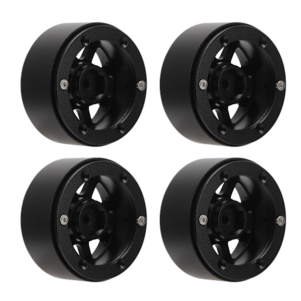 1.9 Tum RC Hjulnav Gravitationsreducerande CNC Aluminiumlegering 1.9in RC Hjulnav för Axial SCX10 Guld