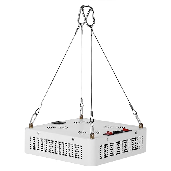 AC100-265V LED Vækstlys Fuld Spektrum til Indendørs Planter Grøntsager og Blomster 4 tønder