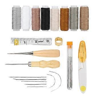 Nahkatyökalut, DIY-sarja, ompeluneulat, naskalit