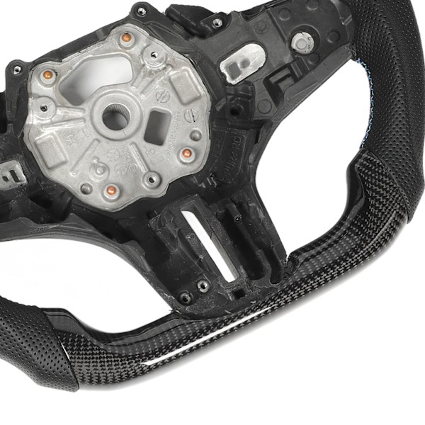 Kolfiberratt Perforerat Läder M‑tri Sömmar för M3 M4 G80 G82 G83 F4X G2X M Sport