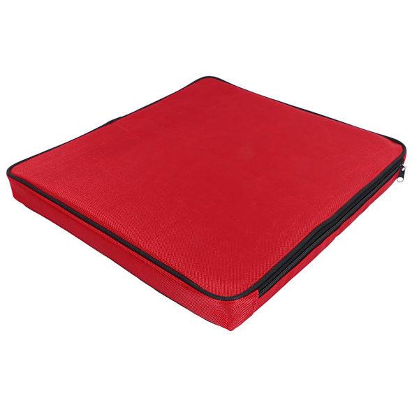 Sittdyna Universal Avtagbar Portabel Memory Foam Rullstol Stol Soffa Pad Tillbehör Röd