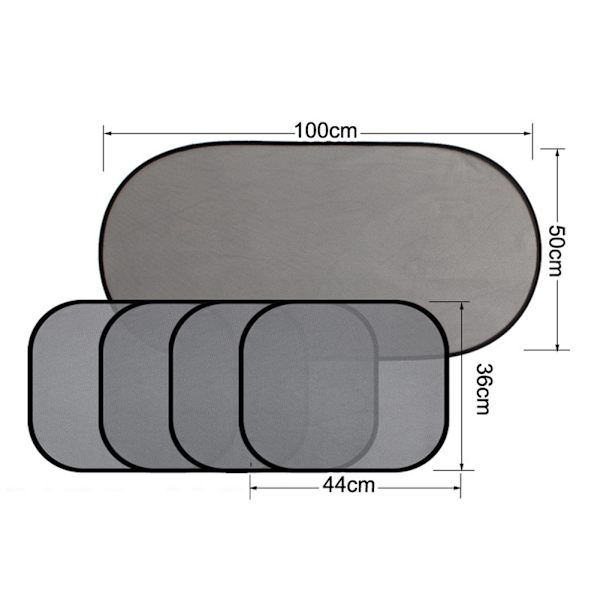 5 kpl Auton Auringonsuojat Autojen Muotoiluun Auringonsuoja Auton Ikkuna Imukappale Auton Verho Auton Auringonsuoja