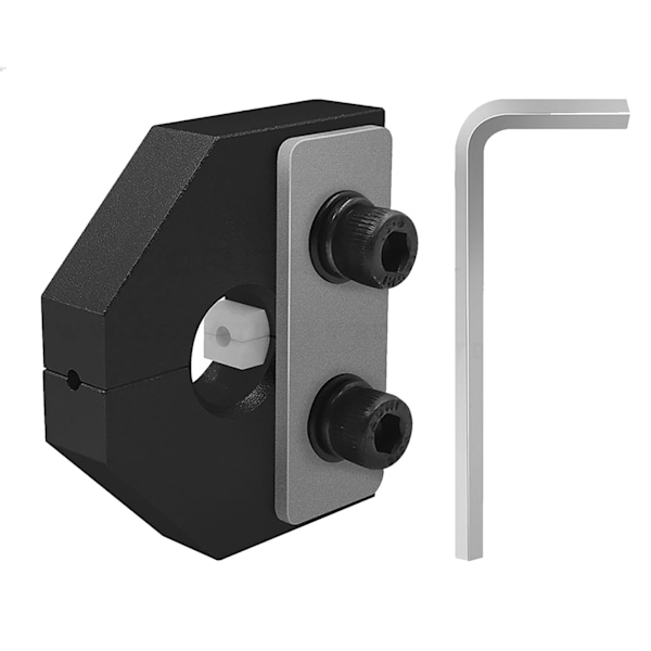 Filament Svejsningsforbindelse Høj Styrke Præcis 3D Printer Filament Sensor Forbindelse med Nøgle til 1.75mm PLA ABS Sort