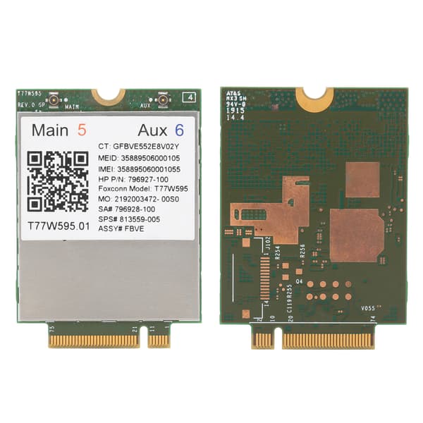 Windows 10 64-bit kompatibelt 4G LTE-modul, højhastighedsinternetadgang for pålidelig forbindelse, NGFF M.2-interface med Key A eller E-sokkel, understøtter