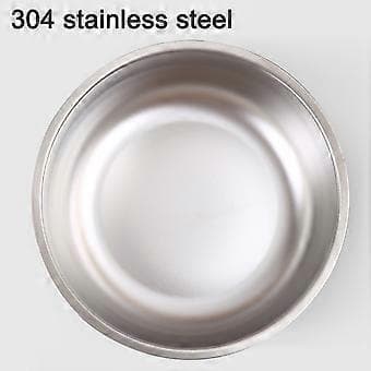 Rustfritt stål, sklisikker hundeskål, rommer 946 ml (Lys grønn 946ml)