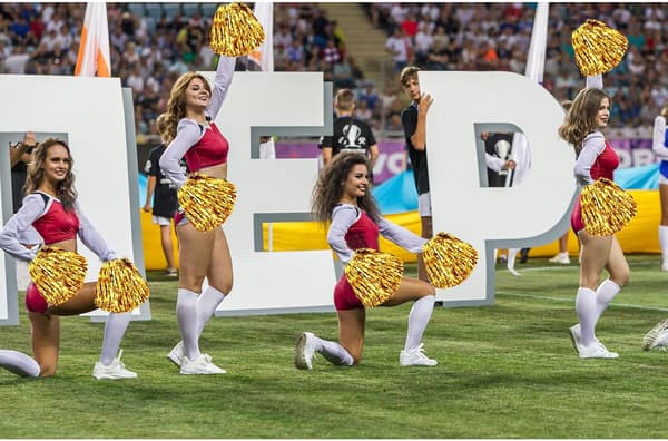 Sæt med 2 Cheerleading Pomponer, Pomponer til Cheerleading, Håndholdte Pomponer til Danseforestillinger, Perfekt til VM – Blå Blue